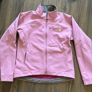 Women Pink North Face Jacket Small